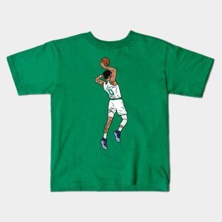 Jayson Tatum Mailman Dunk Kids T-Shirt